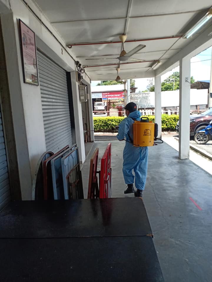 DISINFEKSI KAWALAN NOVEL CORONAVIRUS COVID -19