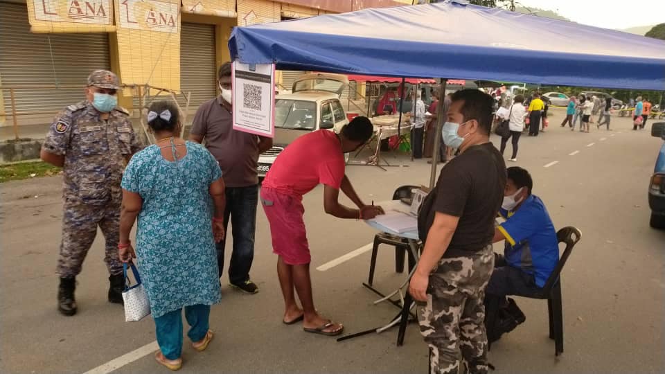 PEMANTAUAN & PEMATUHAN SOP PASAR MALAM