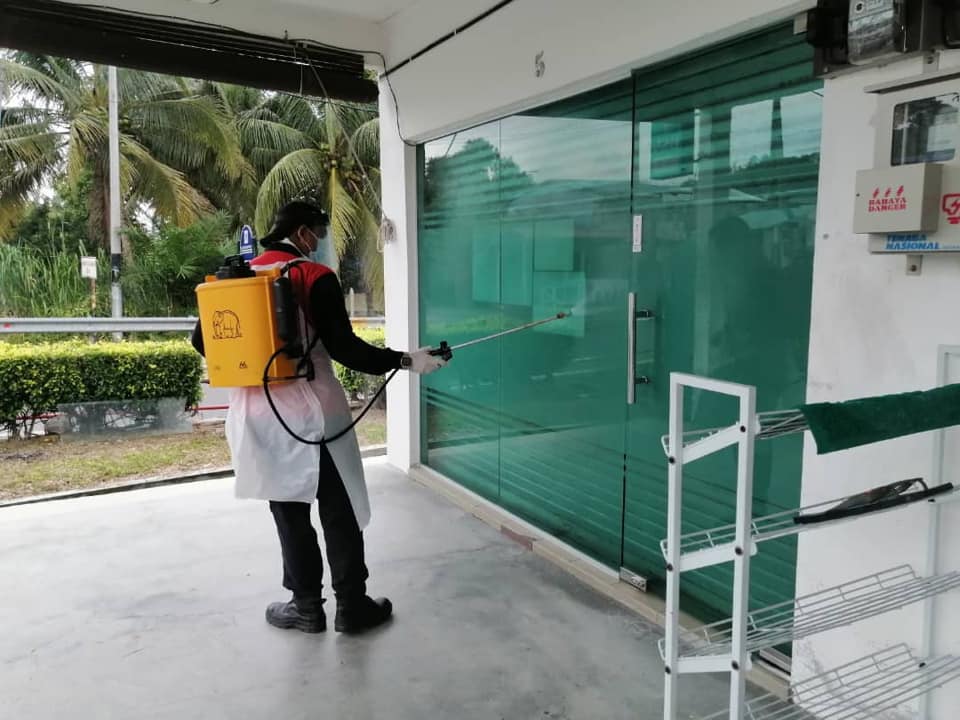 DISINFEKSI KAWALAN NOVEL CORONAVIRUS COVID -19