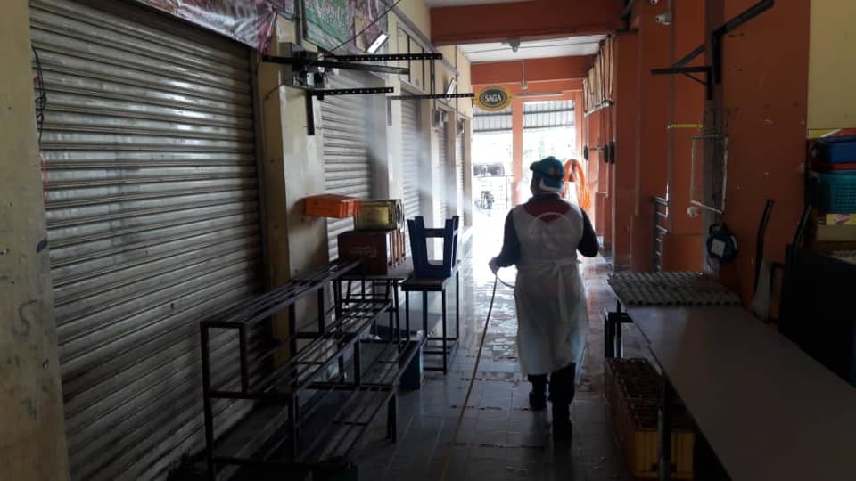 DISINFEKSI KAWALAN NOVEL CORONAVIRUS COVID -19