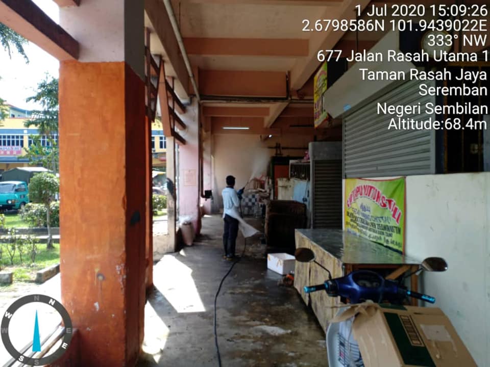 DISINFEKSI KAWALAN NOVEL CORONAVIRUS COVID -19