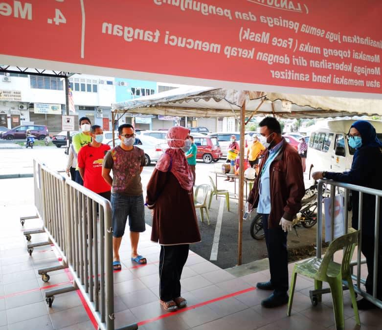 OPERASI PEMERIKSAAN SUHU & PEMATUHAN PEMAKAIAN PPE