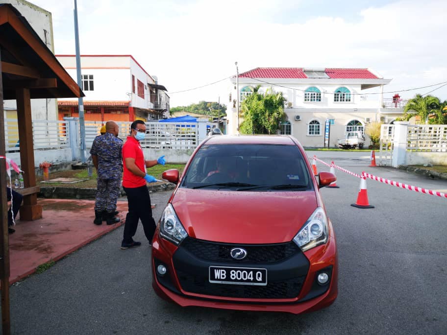 OPERASI PEMERIKSAAN SUHU & PEMATUHAN JARAK SOSIAL