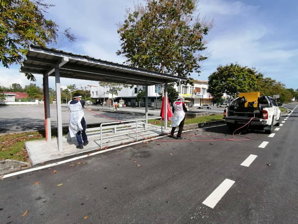 DISINFEKSI KAWALAN NOVEL CORONAVIRUS COVID -19