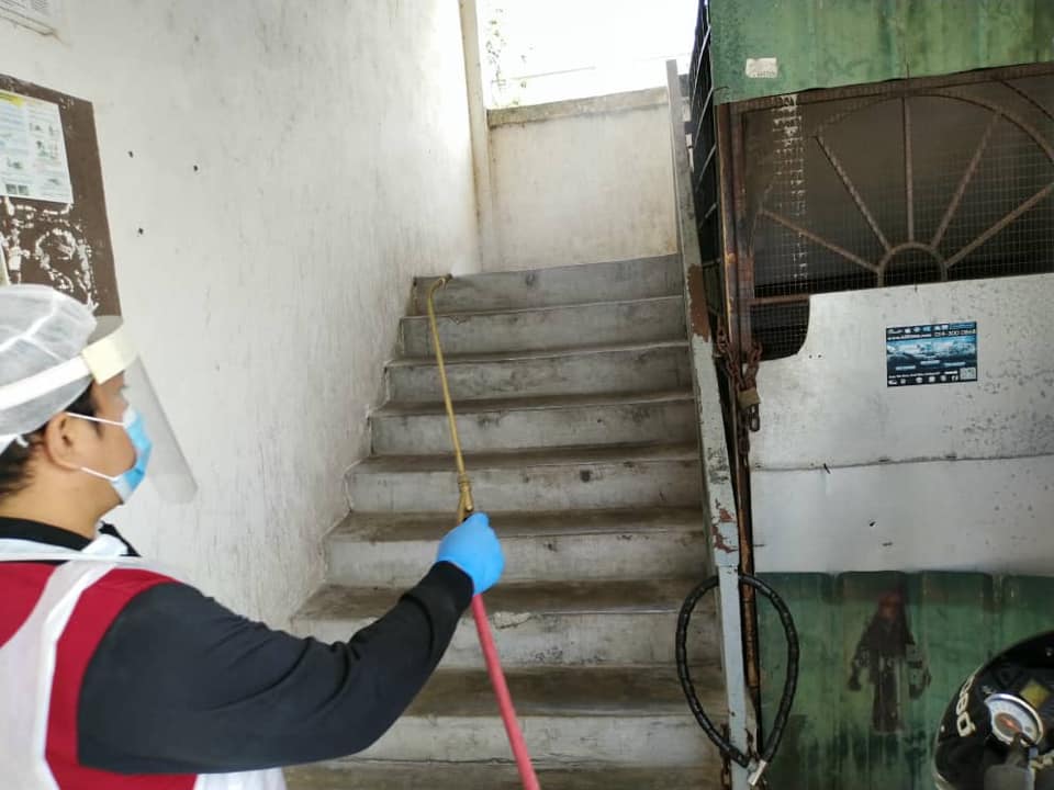 DISINFEKSI KAWALAN NOVEL CORONAVIRUS COVID -19