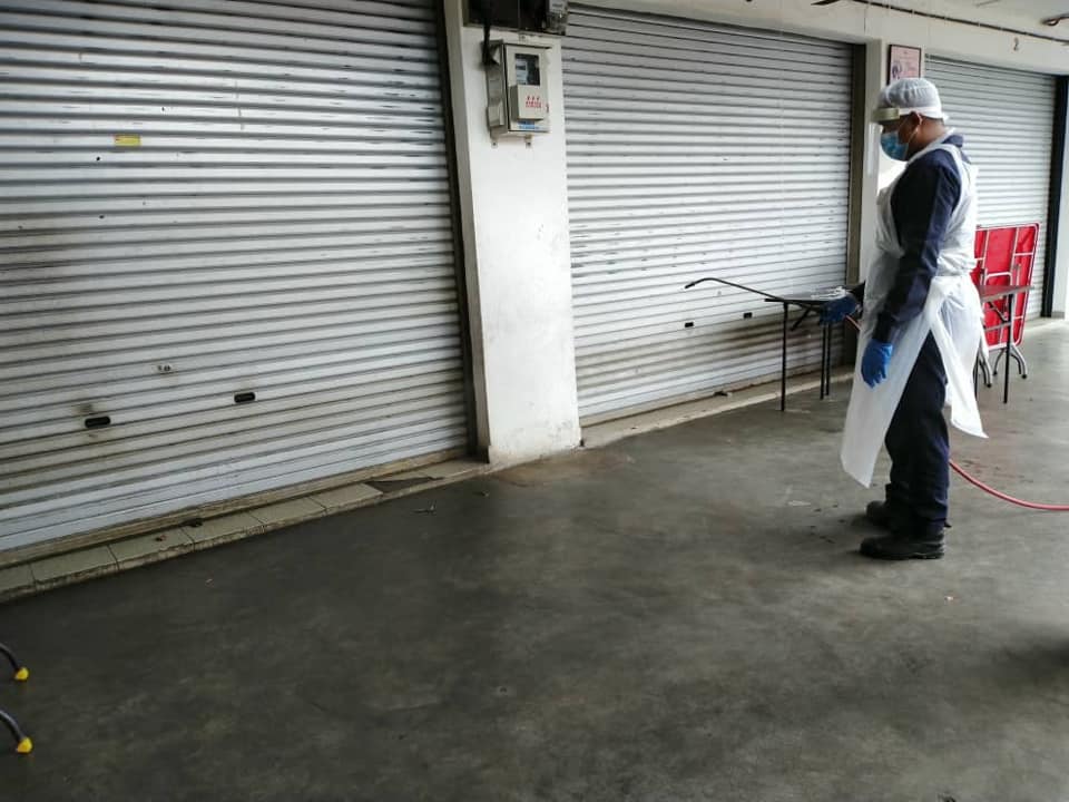 DISINFEKSI KAWALAN NOVEL CORONAVIRUS COVID -19