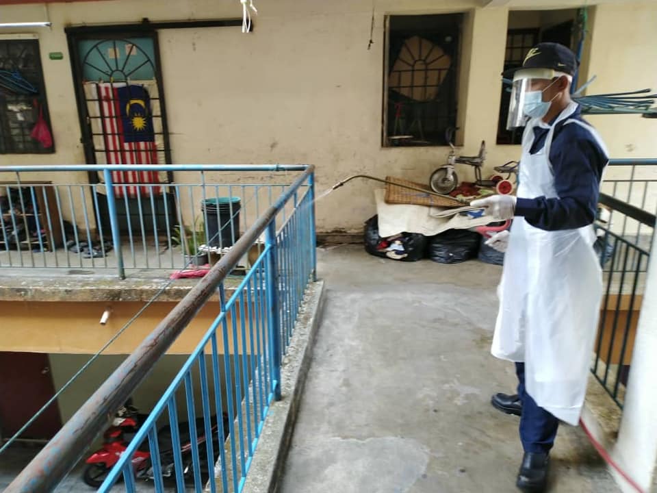 DISINFEKSI KAWALAN NOVEL CORONAVIRUS COVID -19