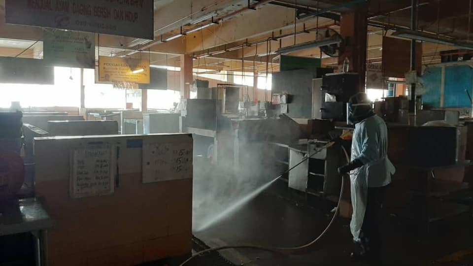 DISINFEKSI KAWALAN NOVEL CORONAVIRUS COVID -19