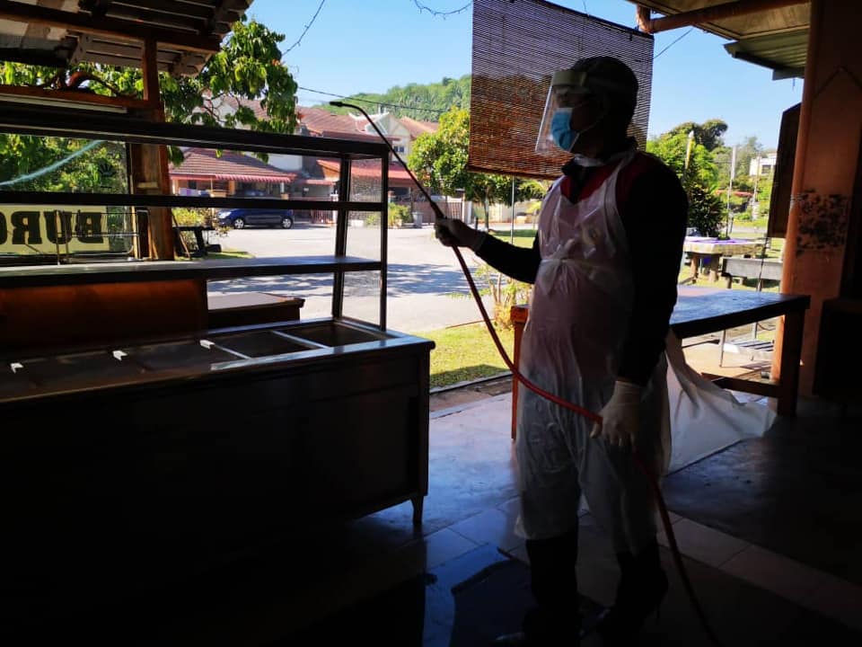 DISINFEKSI KAWALAN NOVEL CORONAVIRUS COVID -19