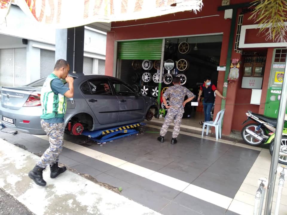 PEMANTAUAN & PEMATUHAN PREMIS PERNIAGAAN (BENGKEL) 