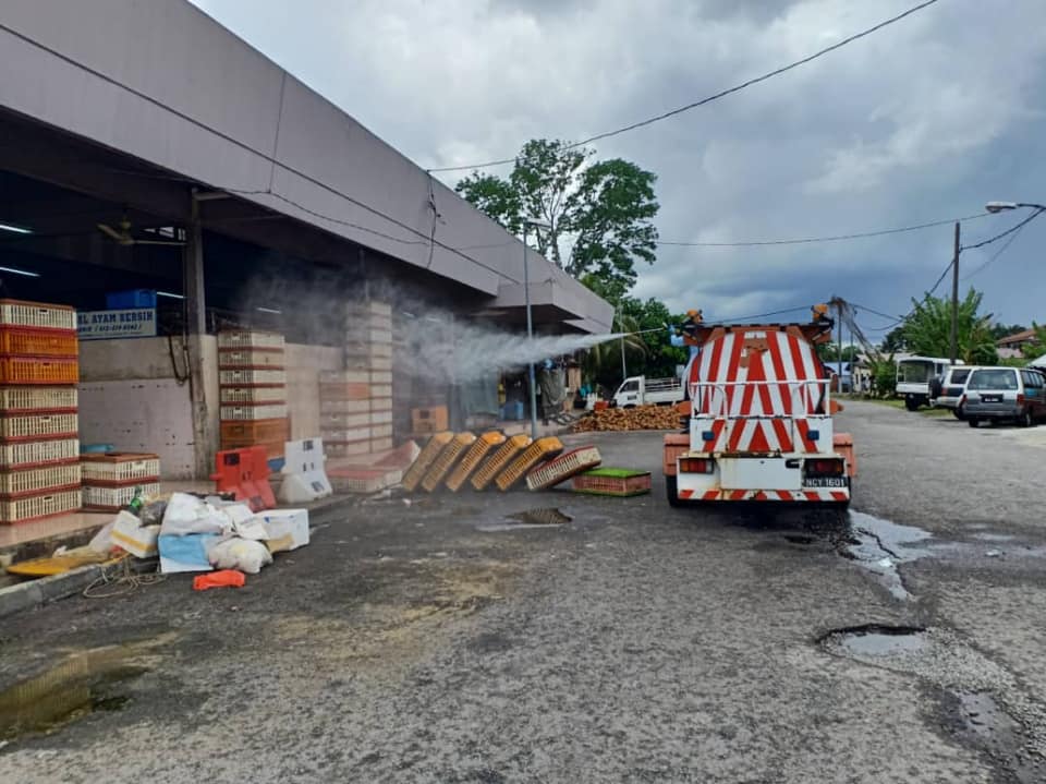 DISINFEKSI KAWALAN NOVEL CORONAVIRUS COVID -19