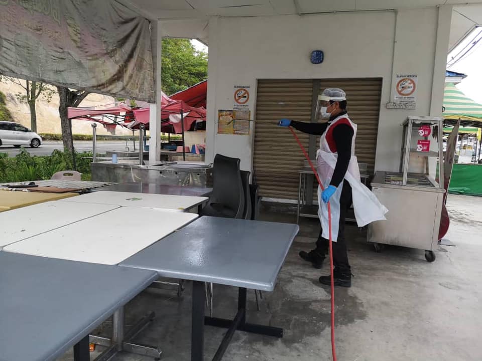 DISINFEKSI KAWALAN NOVEL CORONAVIRUS COVID -19