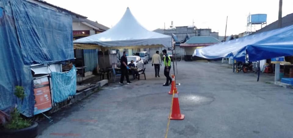 OPERASI PEMERIKSAAN SUHU & PEMATUHAN JARAK SOSIAL