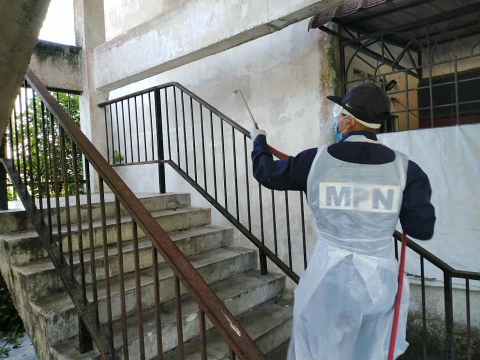 DISINFEKSI KAWALAN NOVEL CORONAVIRUS COVID -19