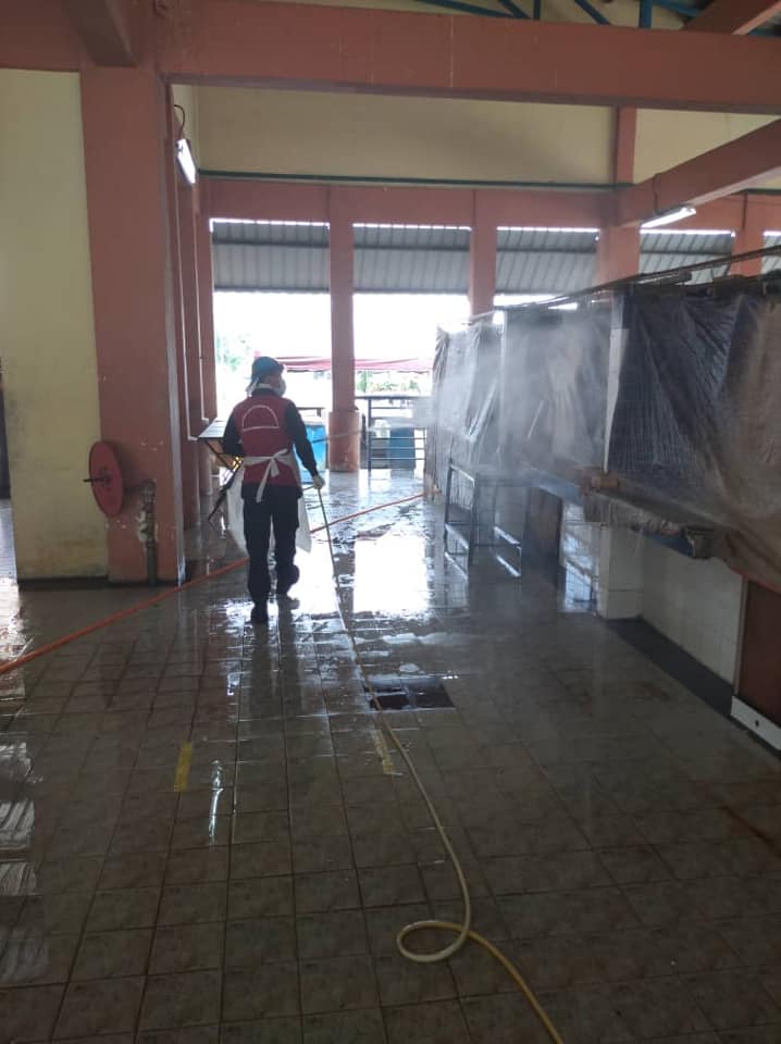 DISINFEKSI KAWALAN NOVEL CORONAVIRUS COVID -19