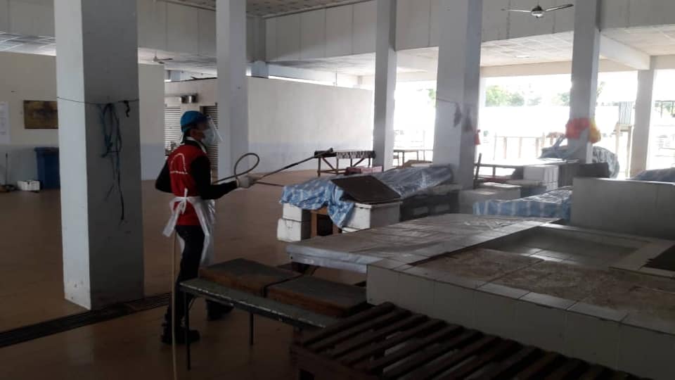 DISINFEKSI KAWALAN NOVEL CORONAVIRUS COVID -19