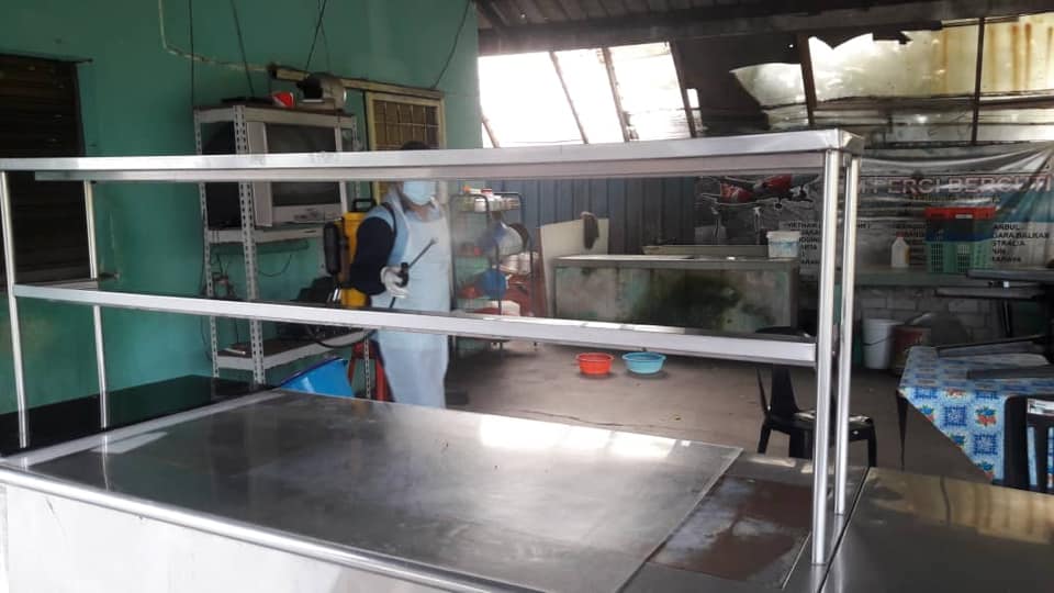 DISINFEKSI KAWALAN NOVEL CORONAVIRUS COVID -19