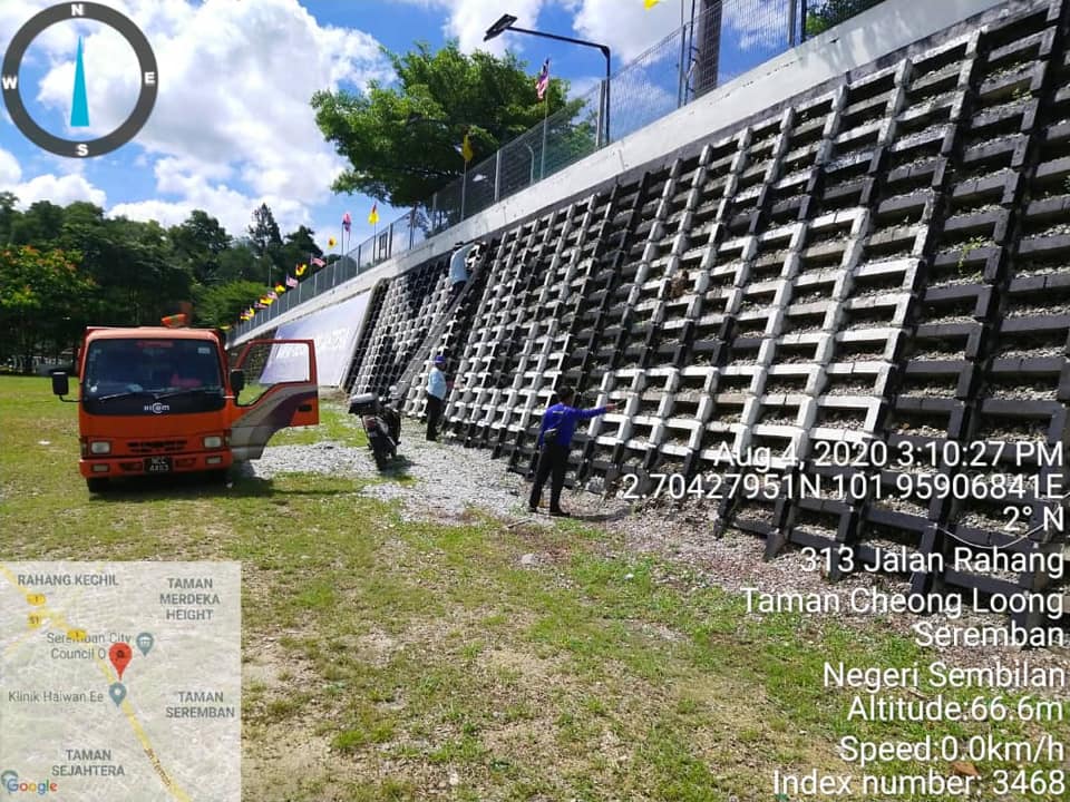 KERJA-KERJA MENGECAT DI CROB WALL (PERKATAAN MBS)