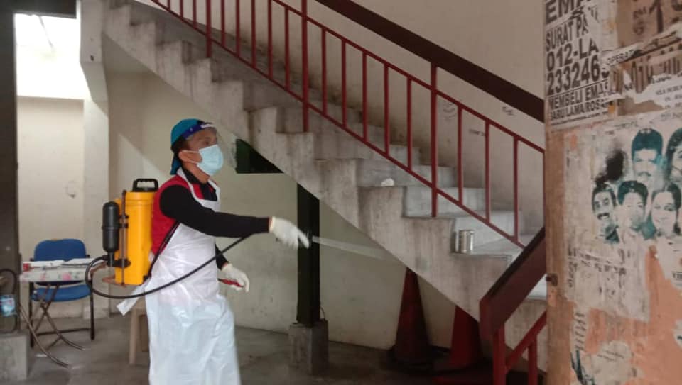 DISINFEKSI KAWALAN NOVEL CORONAVIRUS COVID -19