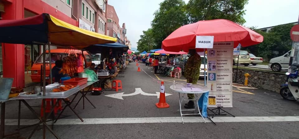 PEMANTAUAN PASAR MALAM DALAM KAWASAN MBS