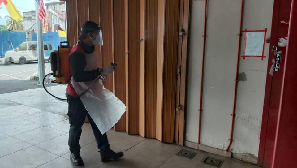 DISINFEKSI KAWALAN NOVEL CORONAVIRUS COVID -19