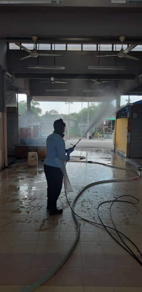 DISINFEKSI KAWALAN NOVEL CORONAVIRUS COVID -19