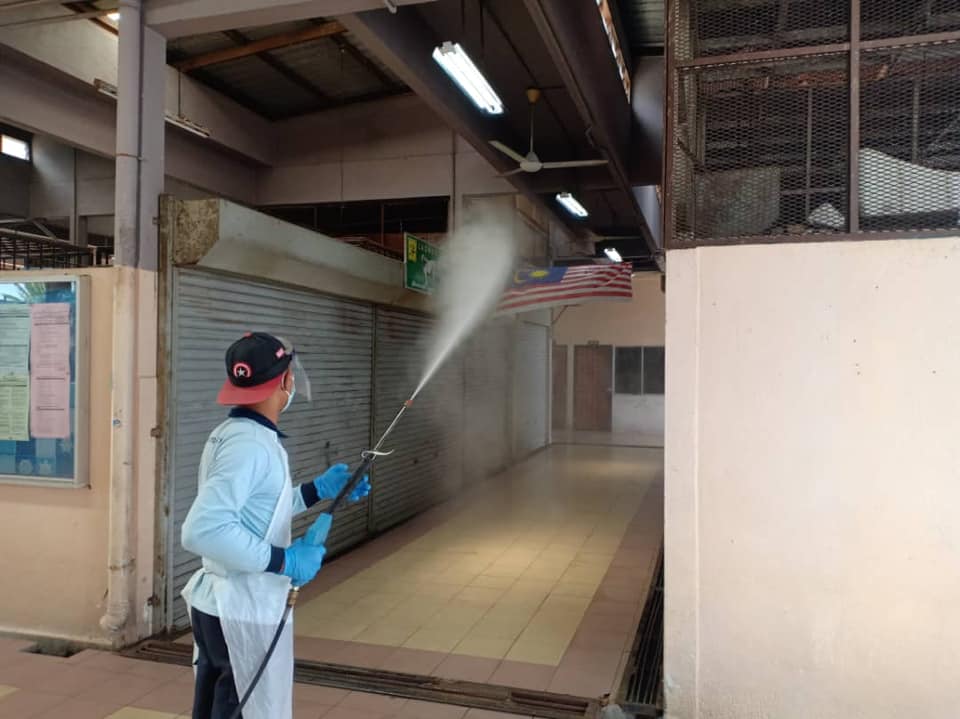 DISINFEKSI KAWALAN NOVEL CORONAVIRUS COVID -19