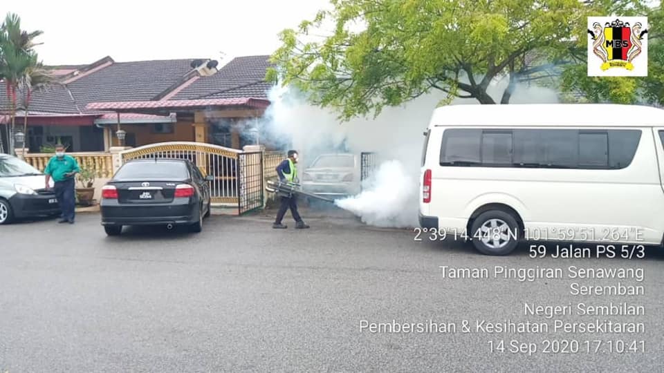 AKTIVITI KAWALAN DEMAM DENGGI DALAM KAWASAN MBS