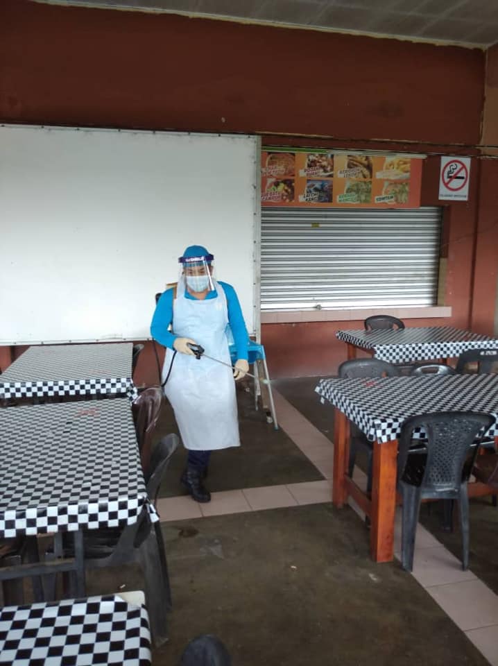 DISINFEKSI KAWALAN NOVEL CORONAVIRUS COVID -19