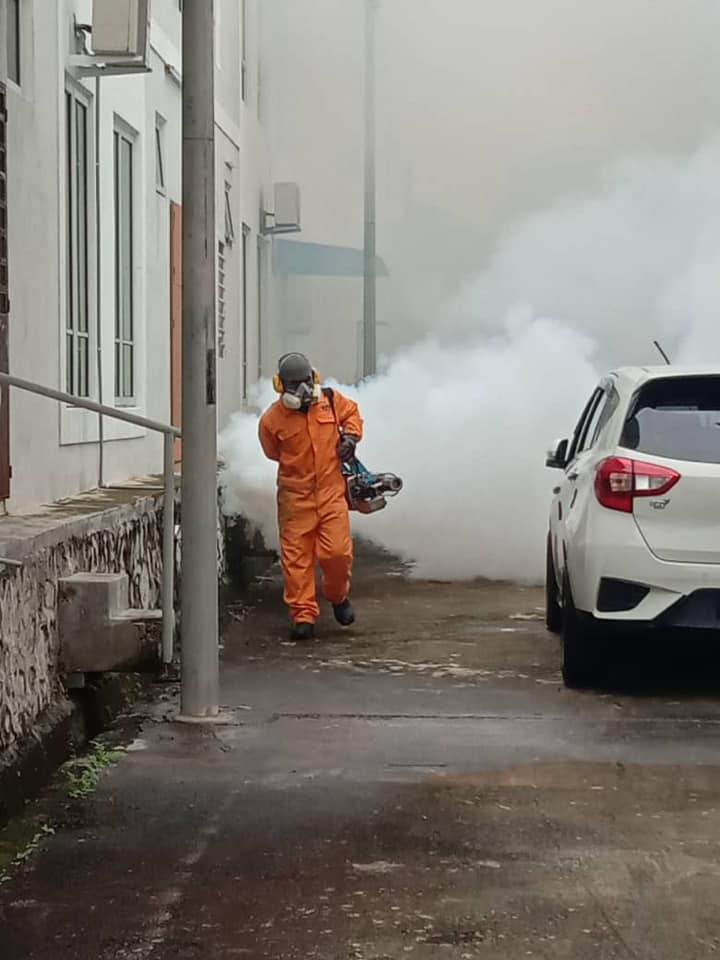 AKTIVITI KAWALAN DEMAM DENGGI DALAM KAWASAN MBS