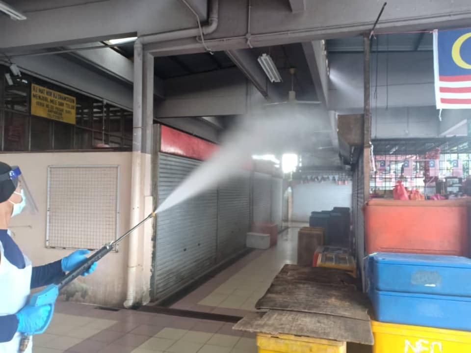 DISINFEKSI KAWALAN NOVEL CORONAVIRUS COVID -19