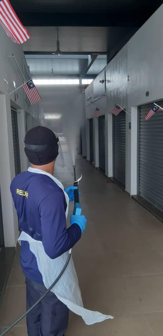 DISINFEKSI KAWALAN NOVEL CORONAVIRUS COVID -19