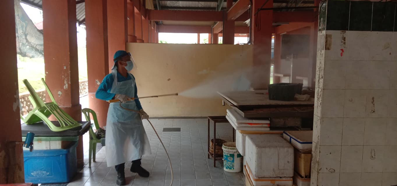 DISINFEKSI KAWALAN NOVEL CORONAVIRUS COVID -19