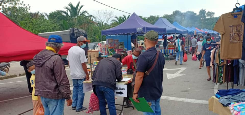 PEMANTAUAN PASAR MALAM DALAM KAWASAN MBS