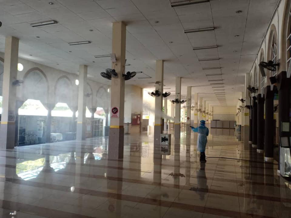 DISINFEKSI KAWALAN NOVEL CORONAVIRUS COVID -19