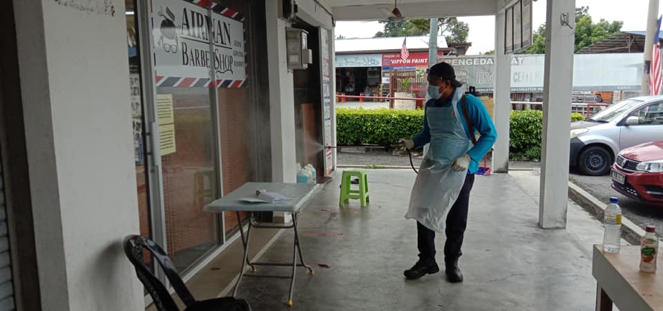 DISINFEKSI KAWALAN NOVEL CORONAVIRUS COVID -19