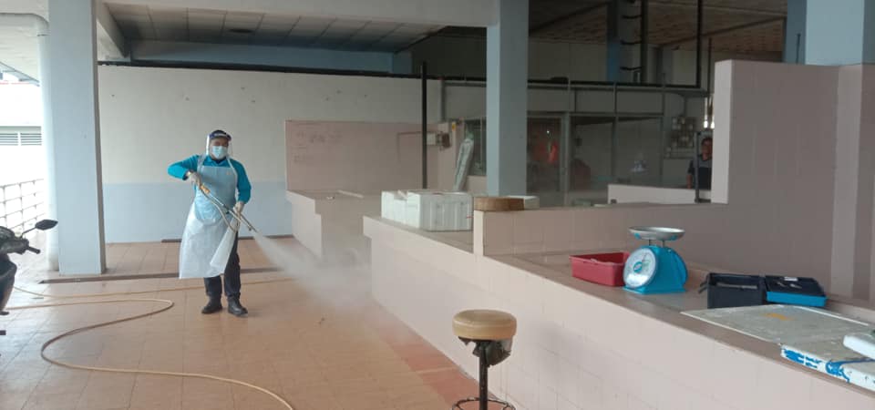 DISINFEKSI KAWALAN NOVEL CORONAVIRUS COVID -19