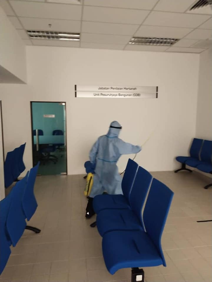 DISINFEKSI KAWALAN NOVEL CORONAVIRUS COVID -19