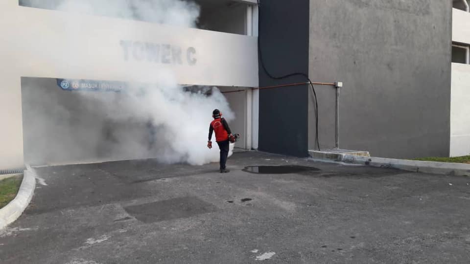 AKTIVITI KAWALAN DEMAM DENGGI DALAM KAWASAN MBS