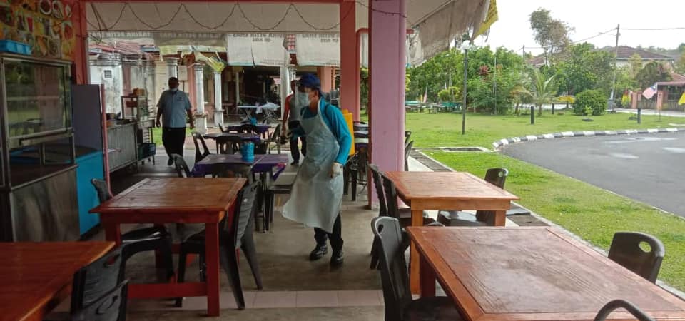 DISINFEKSI KAWALAN NOVEL CORONAVIRUS COVID -19