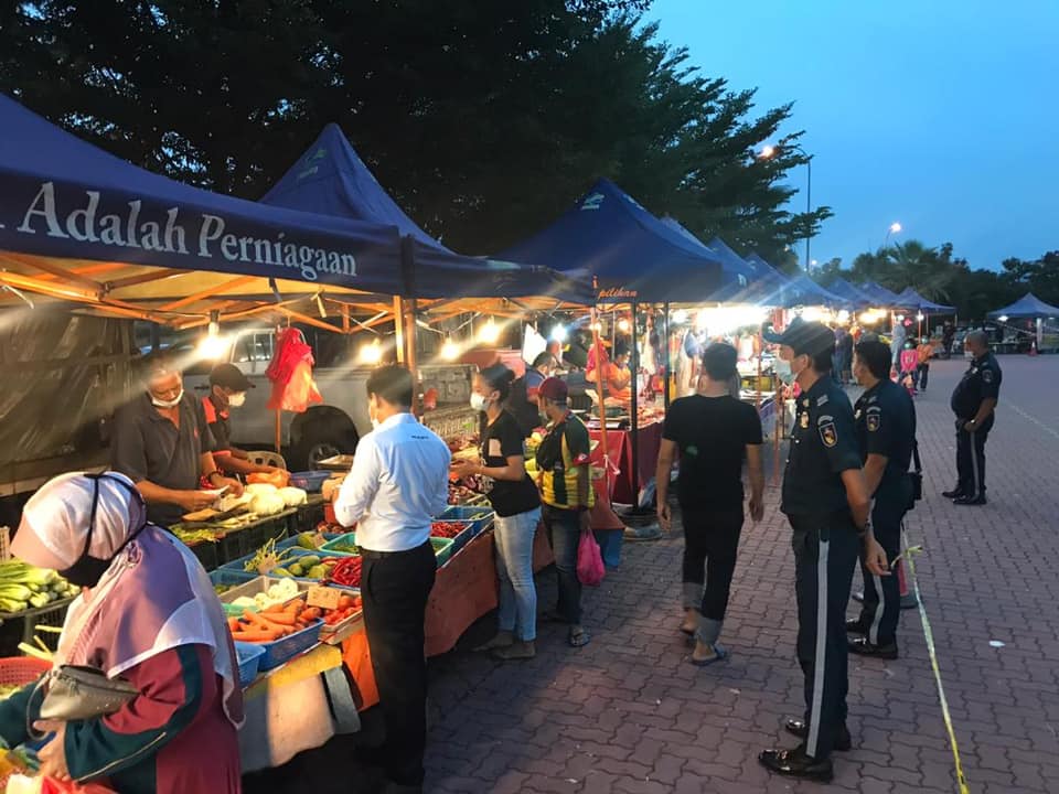 PEMANTAUAN PASAR MALAM DALAM KAWASAN MBS 