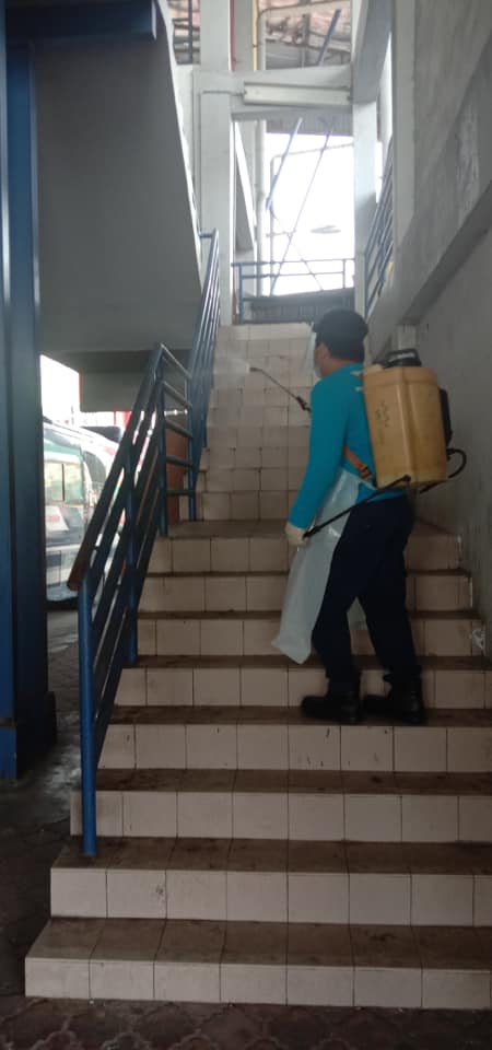 DISINFEKSI KAWALAN NOVEL CORONAVIRUS COVID -19