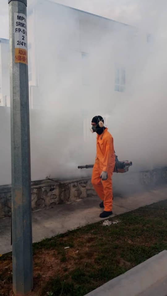 AKTIVITI KAWALAN DEMAM DENGGI DALAM KAWASAN MBS