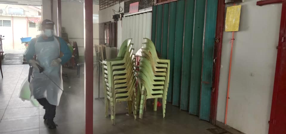 DISINFEKSI KAWALAN NOVEL CORONAVIRUS COVID -19