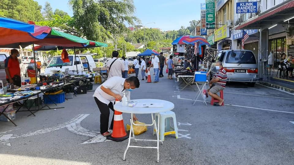 PEMANTAUAN PASAR TANI  DALAM KAWASAN MBS