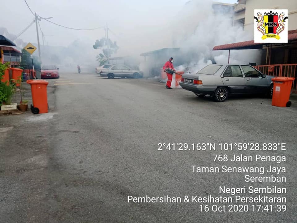 AKTIVITI KAWALAN DEMAM DENGGI DALAM KAWASAN MBS