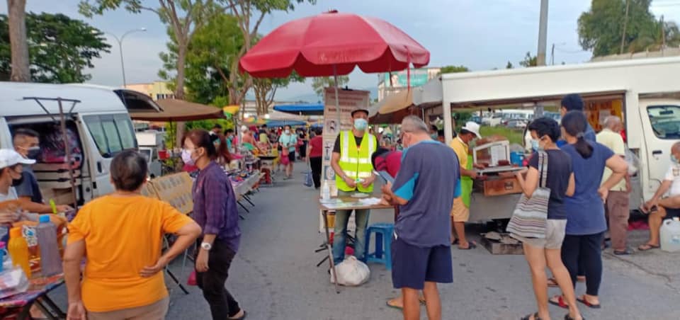 PEMANTAUAN PASAR MALAM DALAM KAWASAN MBS
