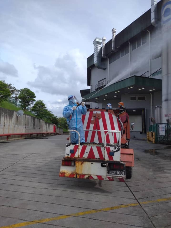 DISINFEKSI KAWALAN NOVEL CORONAVIRUS COVID -19