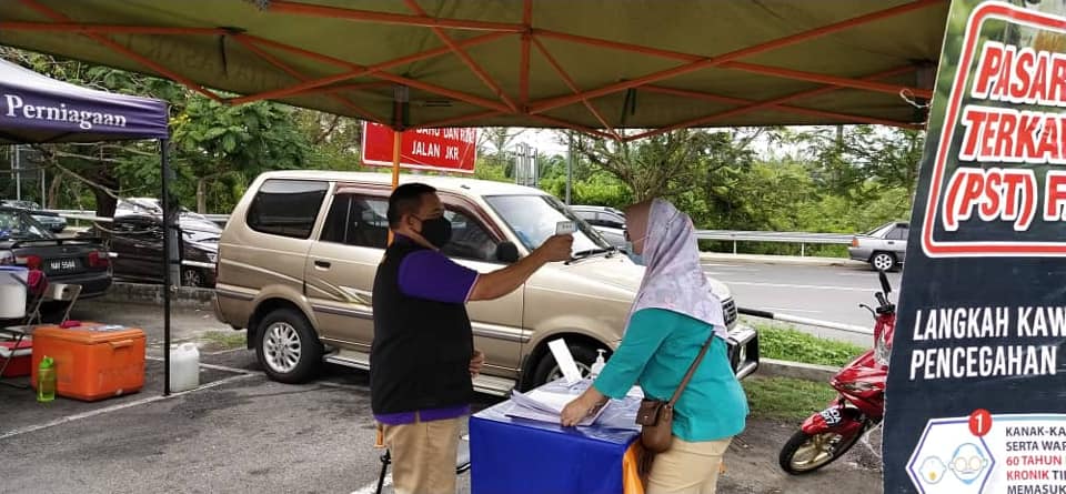 PEMANTAUAN PASAR TANI  DALAM KAWASAN MBS