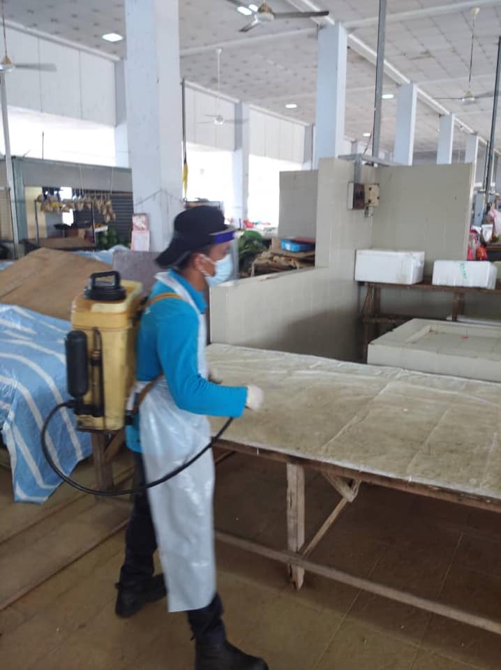 DISINFEKSI KAWALAN NOVEL CORONAVIRUS COVID -19